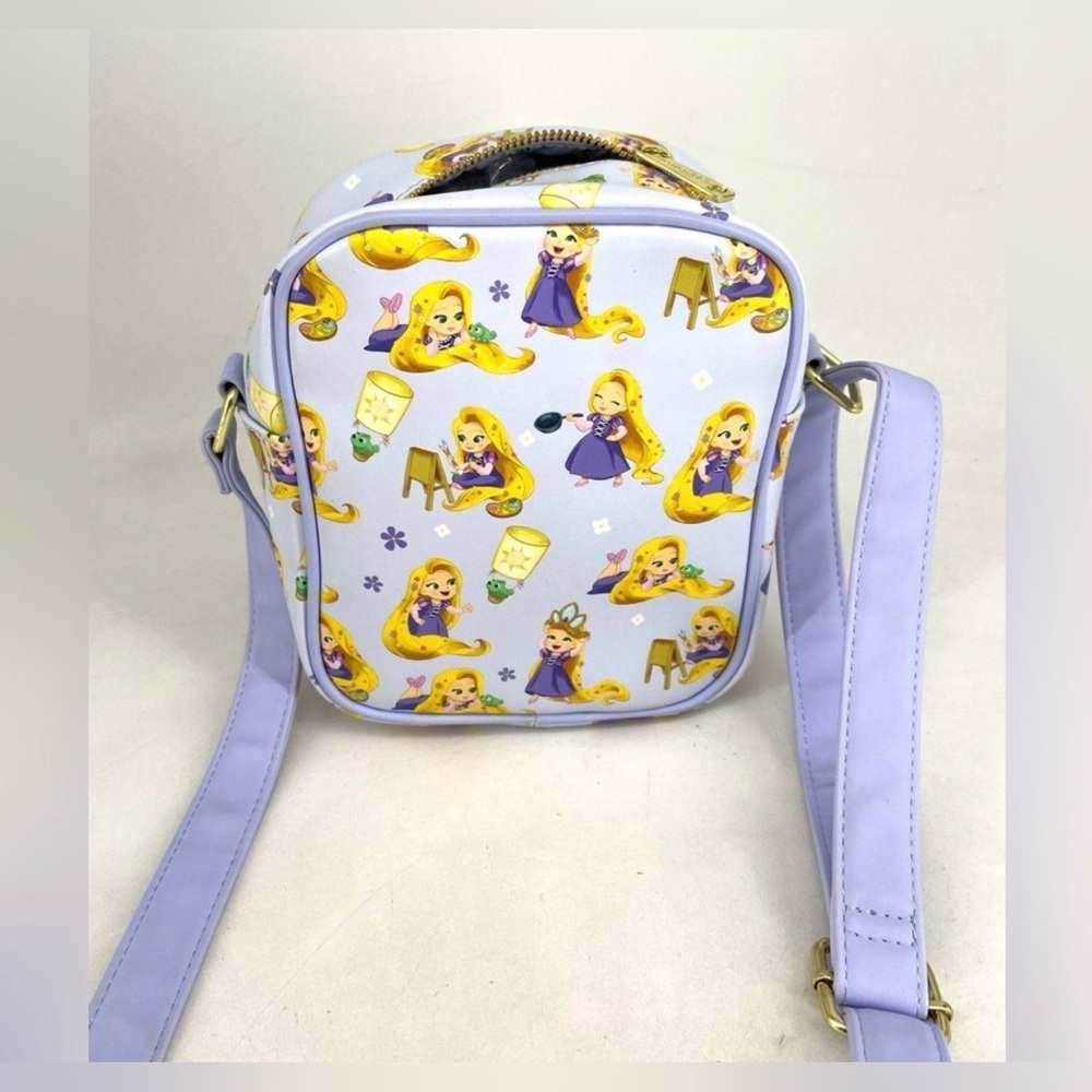 NEW Loungefly Disney Tangled Rapunzel Crossbody Mini Bag Collectible Princess - Picture 4 of 5